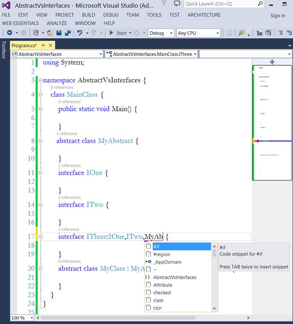 We will get an error